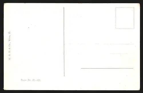 Künstler-AK Schubert mit den Tschöllmäderln
