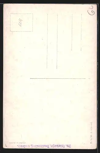 Künstler-AK Komponist Nikisch mit Vollbart