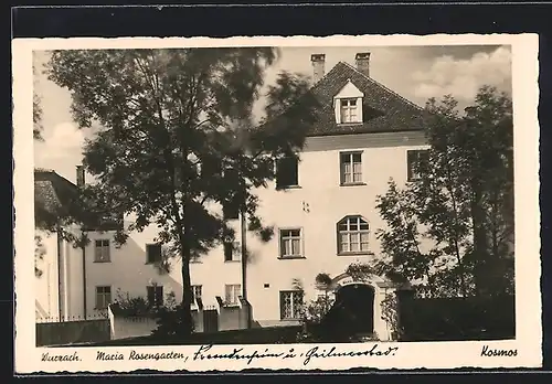 AK Wurzach, Maria Rosengarten, Gebäudeansicht