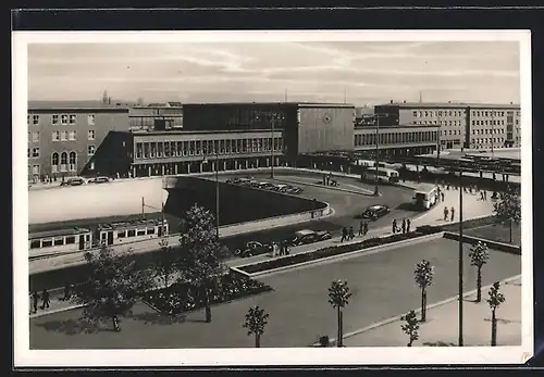 AK Duisburg, Motiv am Hauptbahnhof