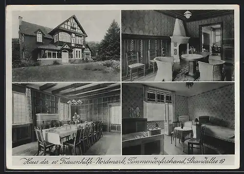 AK Timmendorferstrand, Haus der ev. Frauenhilfe-Nordmark, Strandallee 19