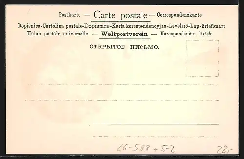 Künstler-AK Gottlieb Theodor Kempf-Hartenkampf: Kind sieht sein Spiegelbild im Wasser - Jugendstil