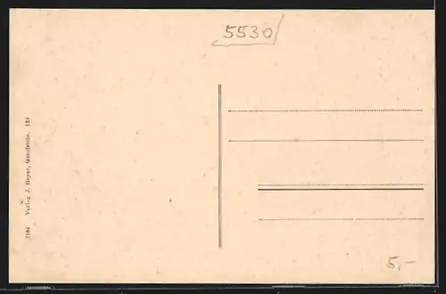 AK Gerolstein / Eifel, Ortsansicht aus der Vogelschau