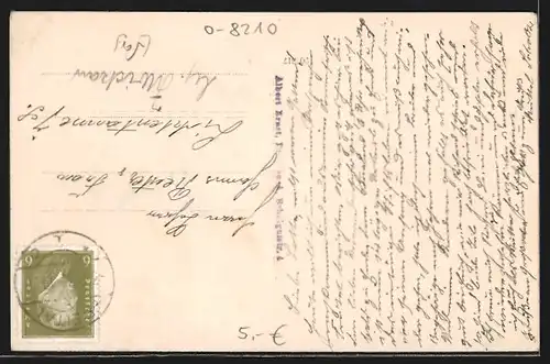 AK Freital-Deuben, Goethe-Platz