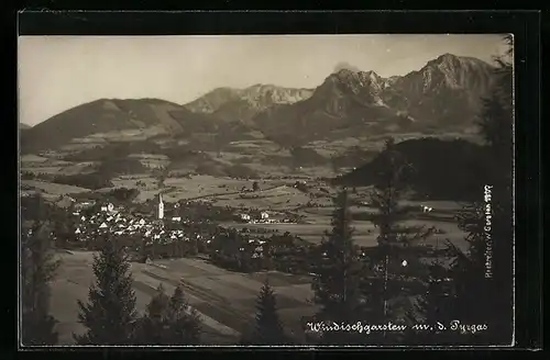 AK Windischgarsten, Totalansicht m. d. Pyrgas