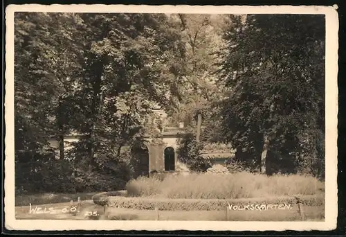 AK Wels, Volksgarten