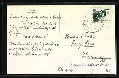 AK Hardangerfjord, Panorama