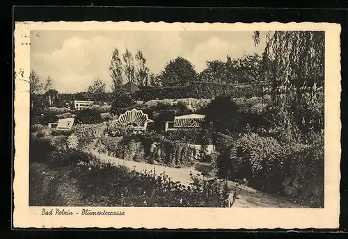 AK Bad Polzin, Blumenterrasse