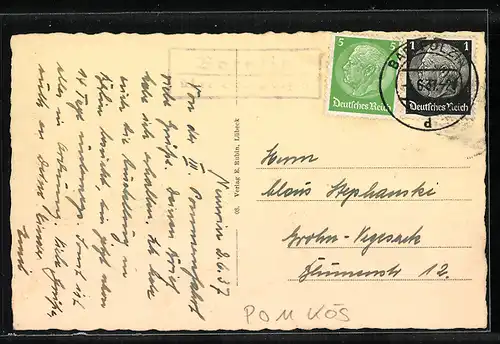 AK Bad Polzin, Blumenterrasse