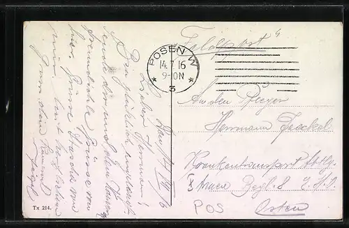 AK Posen, Königl. Residenzschloss