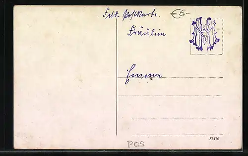 AK Posen / Poznan, Ansiedelungskommission und Paulikirche