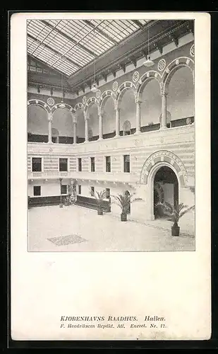 AK Kopenhagen, Halle im Rathaus