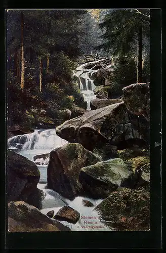 AK Wernigerode, Steinerne Renne-Wasserfall