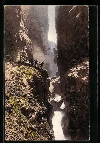 AK Tiefenbach-Oberstdorf, Breitachklamm