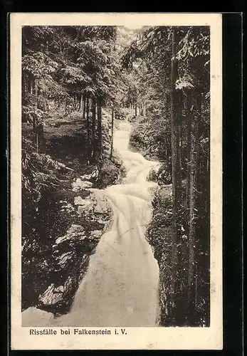 AK Falkenstein i. V., Rissfälle, Wasserfall