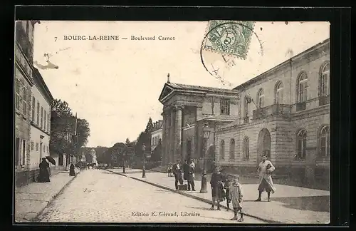 AK Bourg-la-Reine, Boulevard Carnot