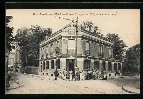 AK Asnières, Hotel des Postes