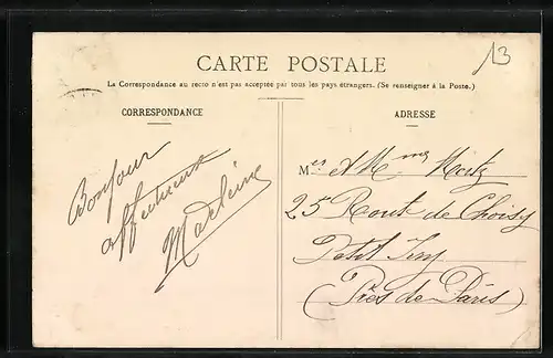 AK Asnières, Le Marchè