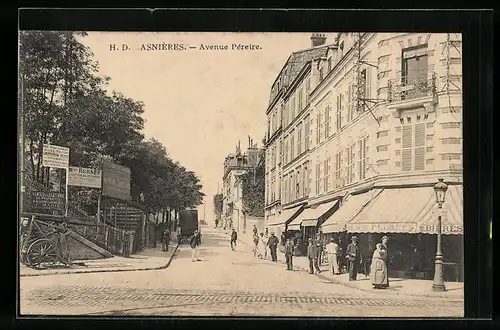 AK Asnières, Avenue PÈreire
