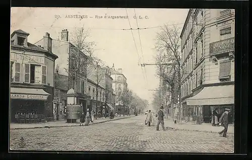 AK Asnières, Rue d`Argenteuil