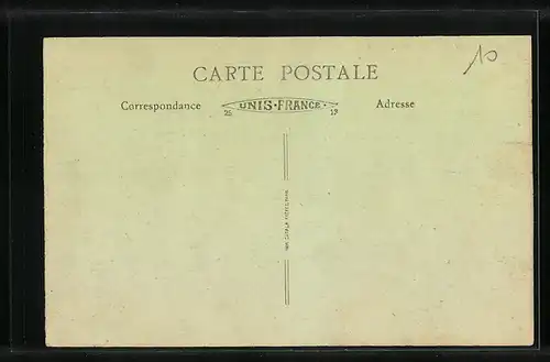 AK Asnières, Grande-Rue et Rue Bapst