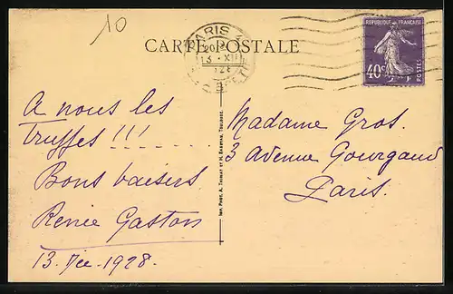 AK Asnières, Grande-Rue