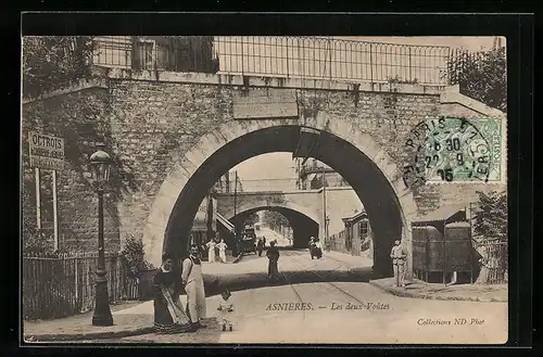AK Asnières, Les deux Voutes