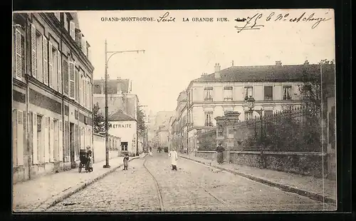 AK Grand-Montrouge, La Grande Rue