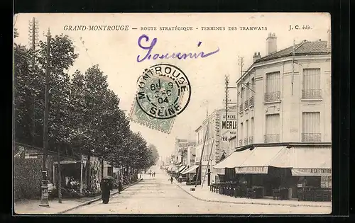 AK Grand-Montrouge, Route Stratègique-Terminus des Tramwats