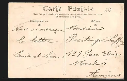 AK Bourg-la-Reine, La Grande-Rue