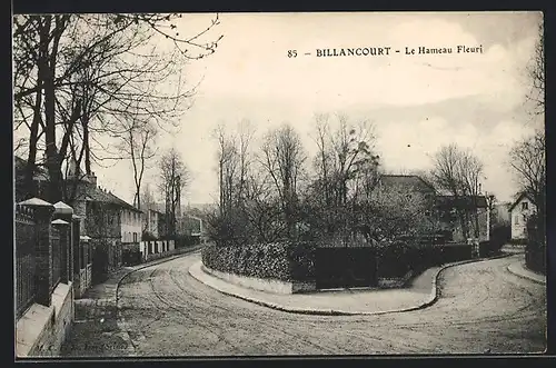 AK Billancourt, Le Hameau Fleuri