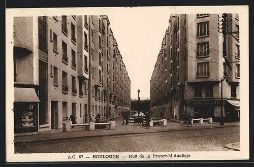 AK Boulogne, Rue de la France-Mutualiste