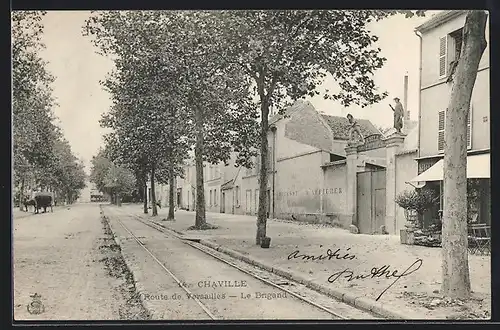 AK Chaville, Route de Versailles-Le Brigand