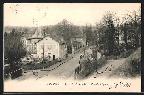 AK Chaville, Rue de l`Eglise