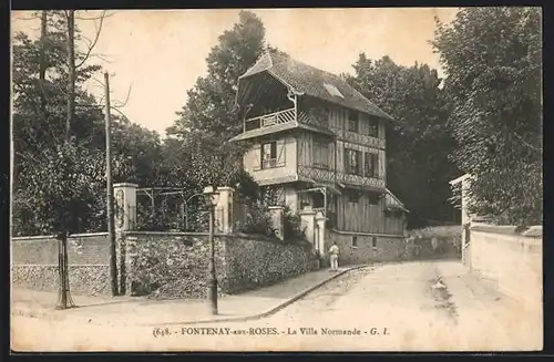 AK Fontenay-aux-Roses, La Villa Normande