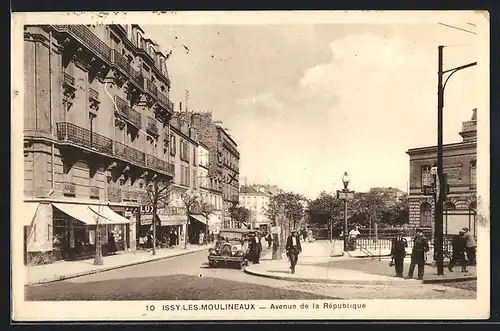 AK Issy-les-Moulineaux, Avenue de la Rèpublique