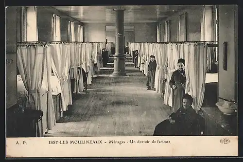 AK Issy-les-Moulineaux, Mènages-Un dortoir de femmes