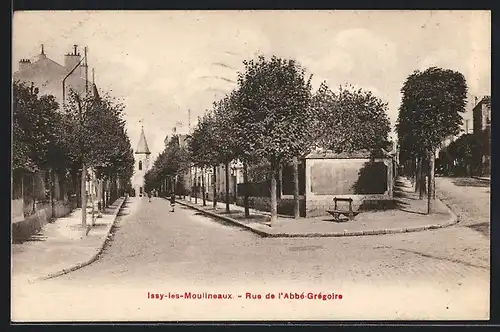 AK Issy-les-Moulineaux, Rue de l`Abbè-Grègoire