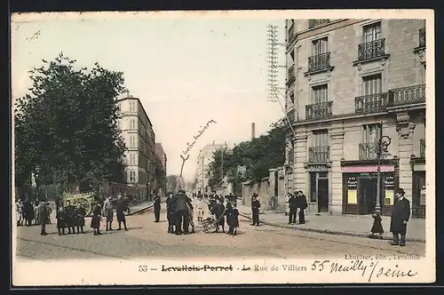 AK Levallois-Perret, La Rue de Villiers