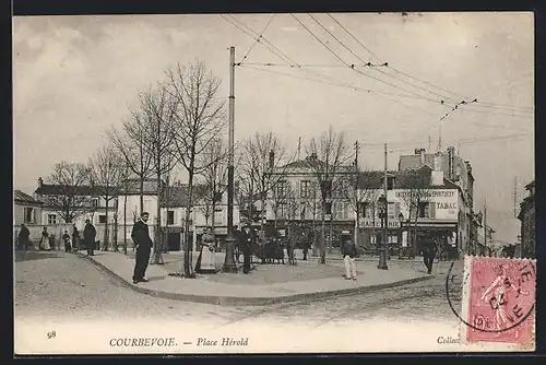 AK Courbevoie, Place Hèrold