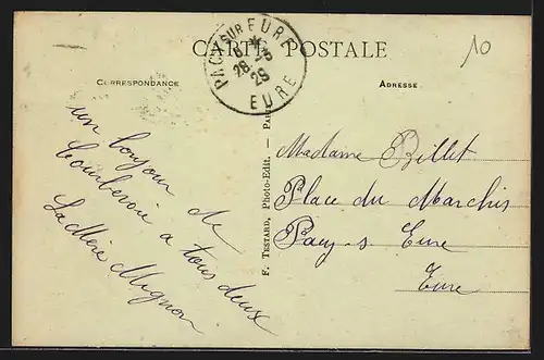 AK Courbevoie, Boulevard de Verdun