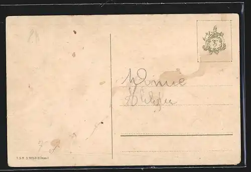 Künstler-AK Catharina Klein: Birnen und Kirschen