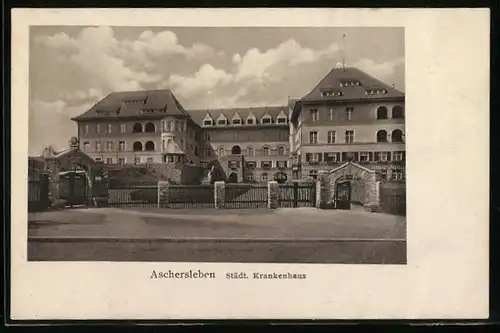 AK Aschersleben, Städtisches Krankenhaus