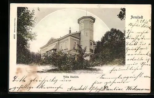 AK Arnstadt, Villa Marlitt