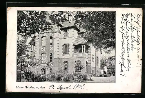 AK Berlin-Zehlendorf, Pension Haus Schönow