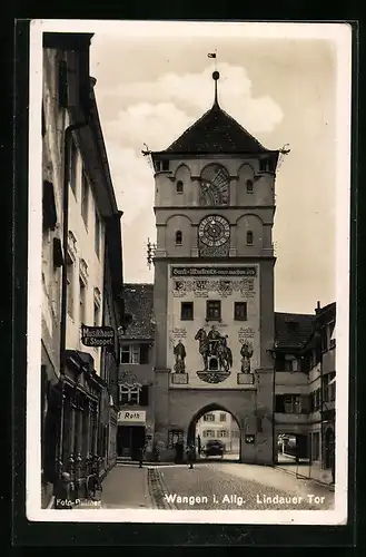 AK Wangen, Blick auf das Lindauer Tor