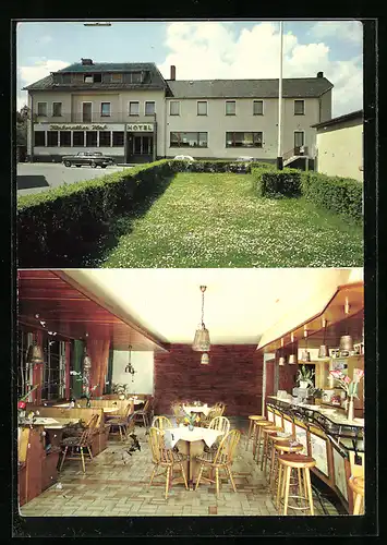 AK Jünkerath /Eifel, Hotel Jünkerather Hof, Innenansicht