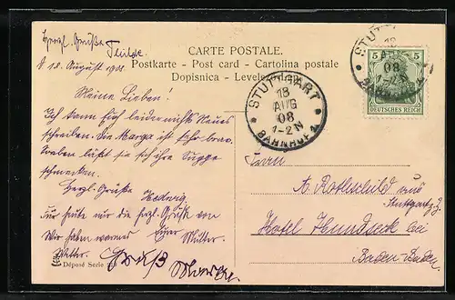 Künstler-AK sign. Hrvby: Maid schaukelt mit den Tauben
