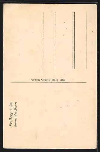 AK Freiberg i. Sa., Inneres des Domes