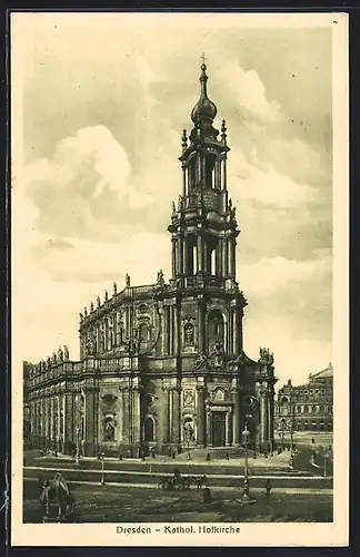 AK Dresden, Katholische Hofkirche